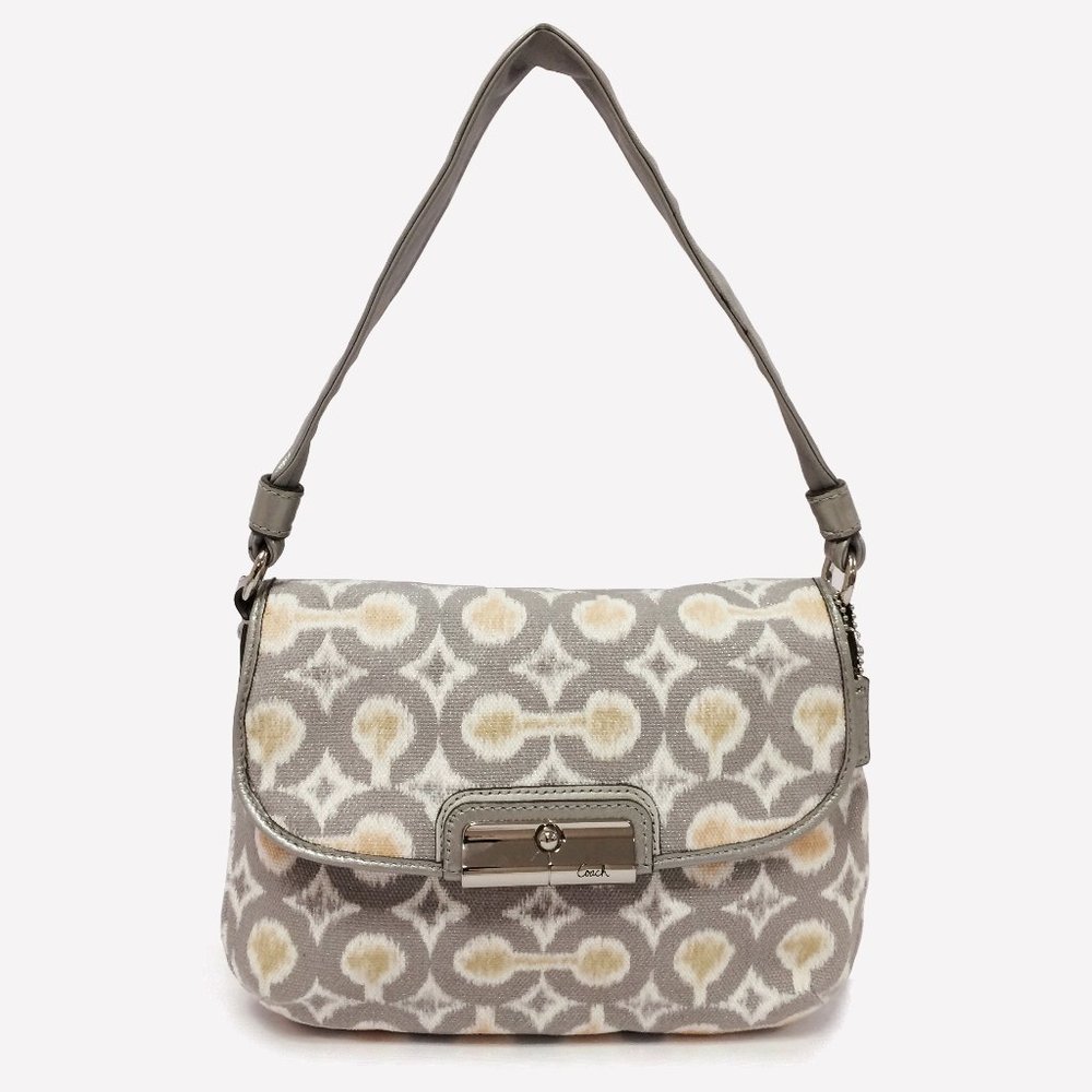 COACH 45376 Kristin IKAT Top Handbag